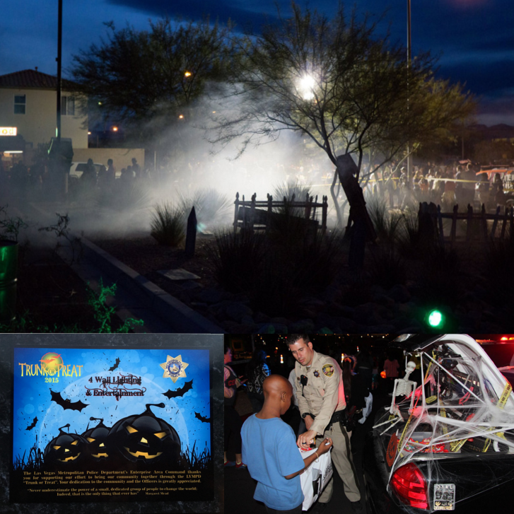  4Wall Trunk or Treats with Local Police Department