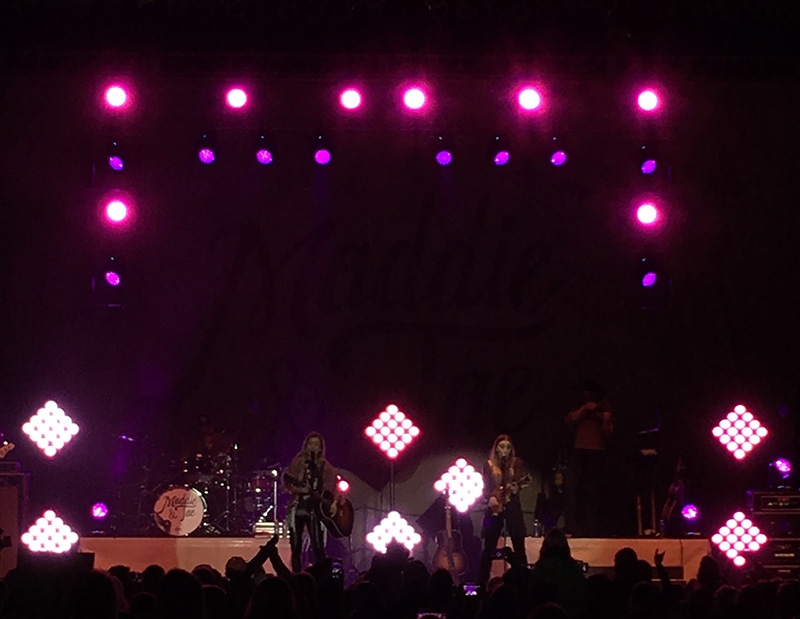  Maddie and Tae Tour Uses Gear from 4Wall Nashville