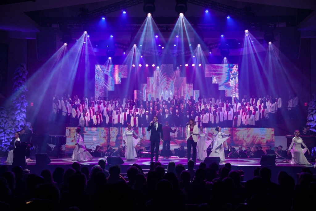  LD Andy Rushing Lights Mount Paran Church â€˜Sounds of Christmas' Program with 4Wall Nashville