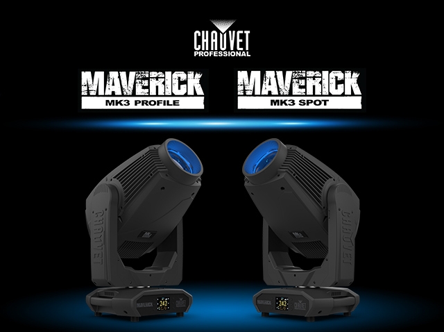  Chauvet Professional's New Maverick MK3 Profile and Spot Fixtures Set to Make U.S. Debut at 4Wall Los Angeles