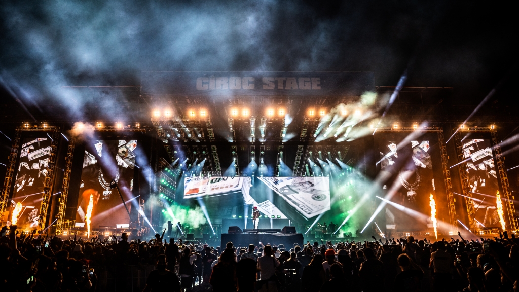  4Wall Lights Steve Lieberman's Stage Designs for Rolling Loud Miami