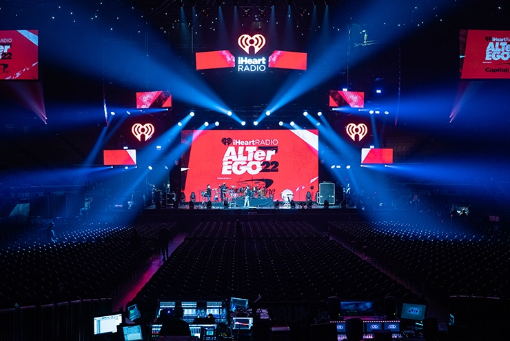  4Wall Provides Lighting, Rigging and Video Equipment for the 2022 iHeartRadio ALTer EGO Concert