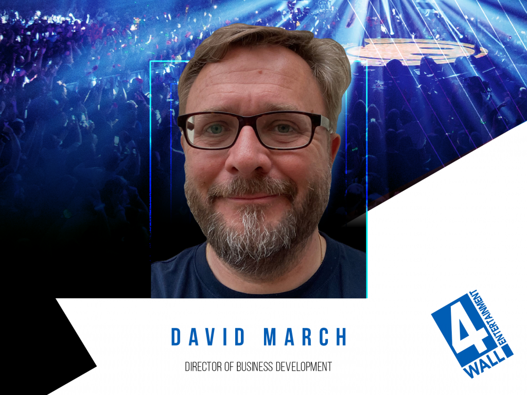  David March joins 4Wall as Director of Business Development