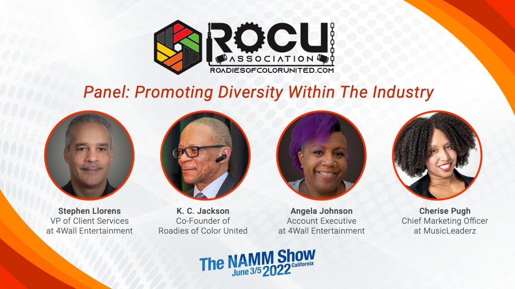  4Wall, ROCU Host 'Promoting Diversity Within The Industry' Panel at The 2022 NAMM Show