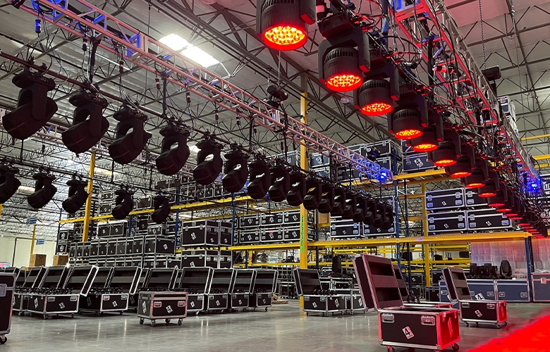  4Wall Entertainment Adds Thousands of New CHAUVET Professional Fixtures to Rental Inventory