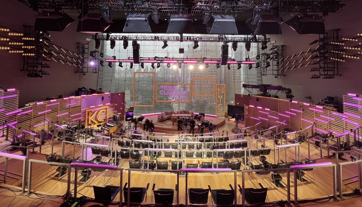  4Wall Provides Lighting Gear to LD Darren Langer for The Kelly Clarkson Show’s NYC Run at Jazz at Lincoln Center