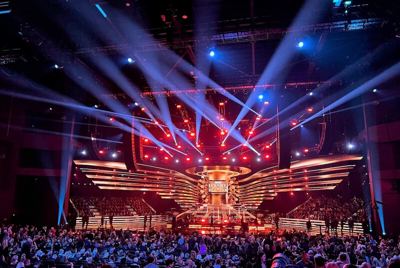  4Wall Supplies LD Allen Branton with Lighting Rental Package for Rock & Roll Hall of Fame Show