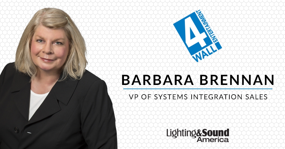  4Wall's Barbara Brennan Featured In Lighting & Sound America Magazine