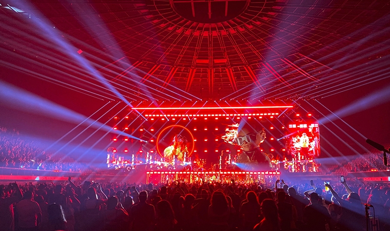  Team Darmah and CHAUVET Professional Help Daddy Yankee Create Farewell Tour Fit For a King