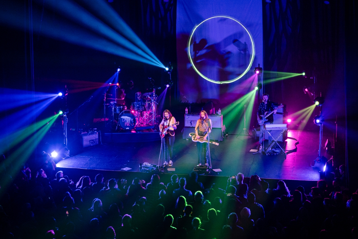  Tony Caporale Collaborates with 4Wall to Create Scenic-Focused Lighting Design for Larkin Poe's Blood Harmony Tour