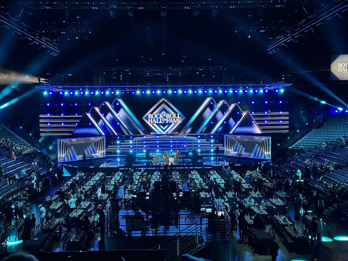  Rock & Roll Hall of Fame 2023 Ceremony Shines with 4Wall and CHAUVET Professional
