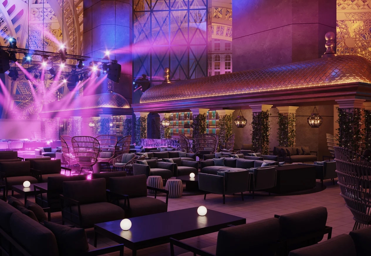  4Wall Installs AV & Lighting System for Cheri Lounge at Paris Hotel & Casino