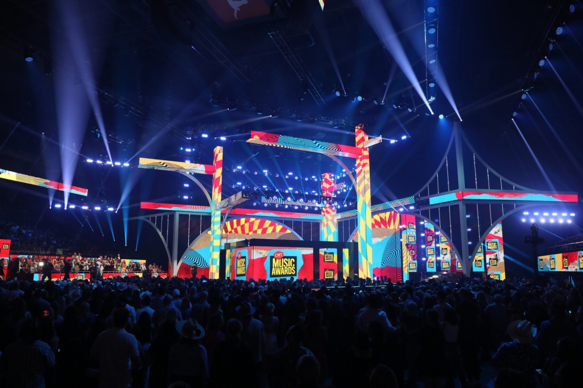  Tom Kenny Uses Elation Indoors And Out At The 2024 CMT Music Awards