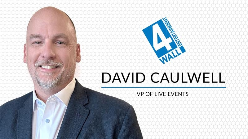 David Caulwell Tapped to Lead 4Wall Entertainment Audio Division