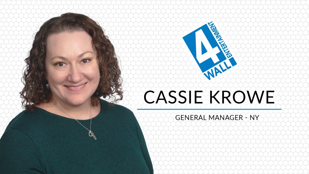  4Wall Promotes Cassie Krowe to General Manager of 4Wall New York