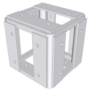 Tomcat Truss 5-Way Corner Block 12" X 12"