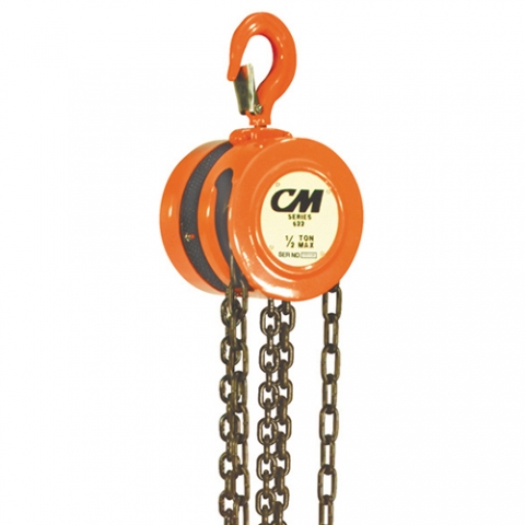 CM Hoist 1 Ton 30' Hand Operated