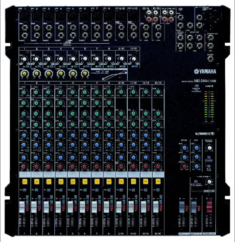 Yamaha MG166C 16 Channel Analog Mixer