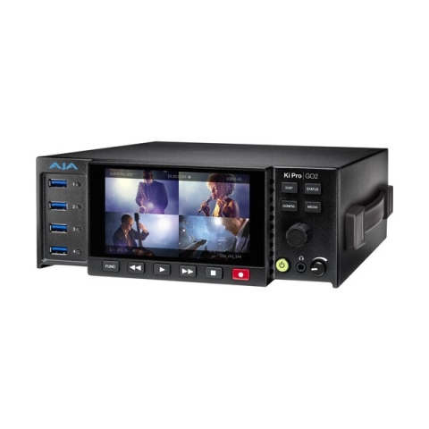 AJA Ki Pro GO2 Multichannel H.264/H.265 Recorder/Player